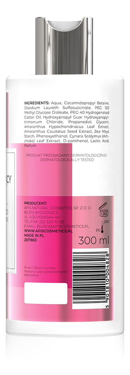 Amarantus Care Szampon odbudowujący z ekstraktami z Amarantusa