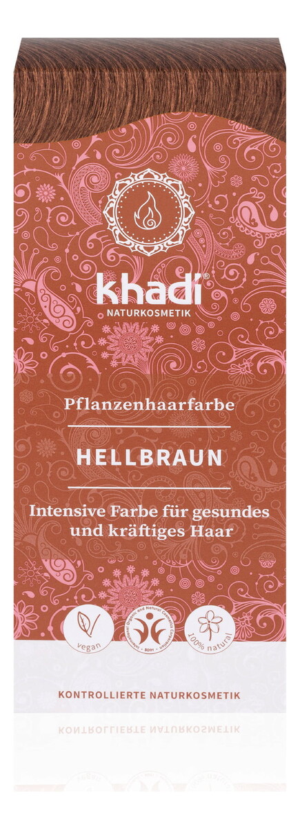 Naturalna Ziołowa Henna do Włosów Light Brown Jasny Brąz