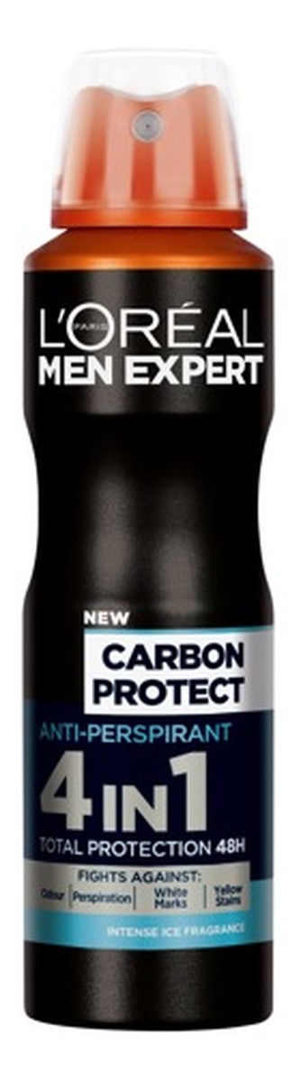 Dezodorant spray Carbon Protect 4w1