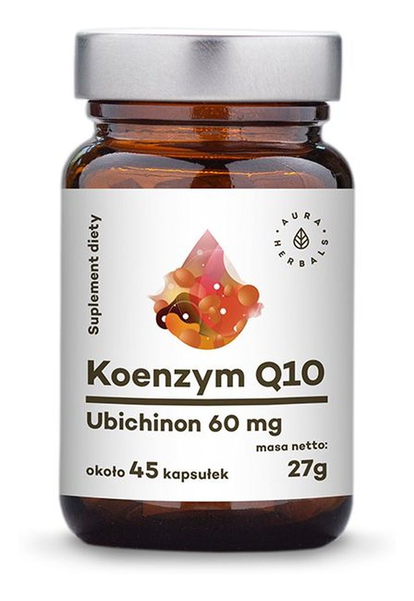Koenzym Q10 Ubichinon suplement diety 45 kapsułek