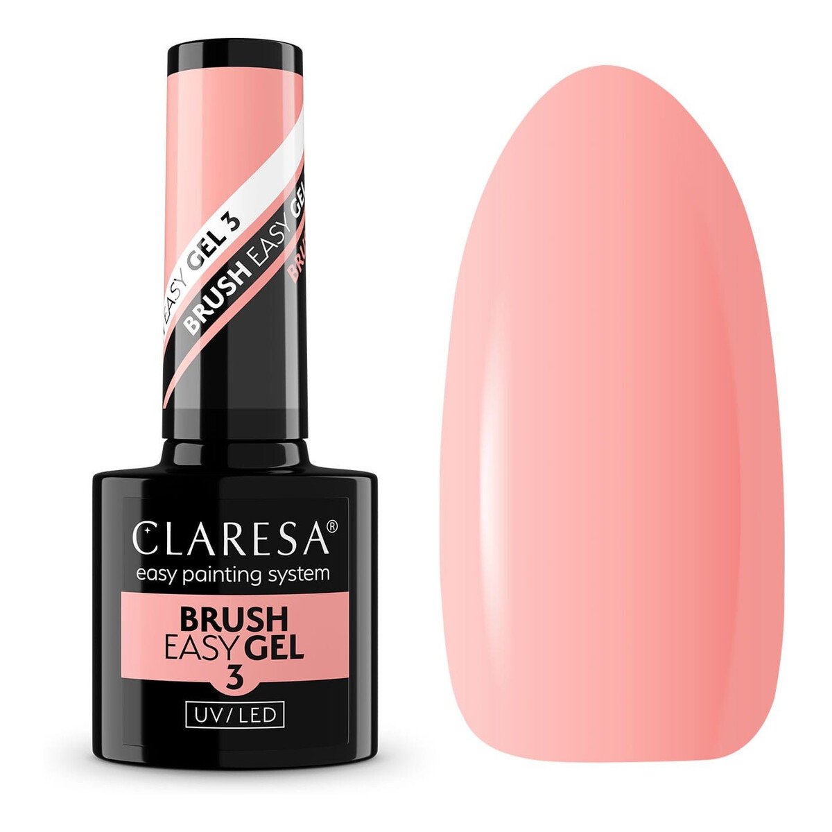 Claresa Brush Easy Gel Żel UV w butelce 5g