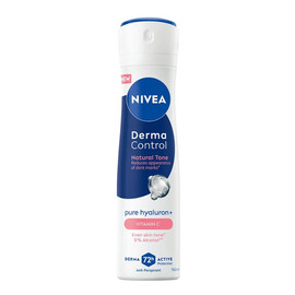 Derma control natural tone antyperspirant spray