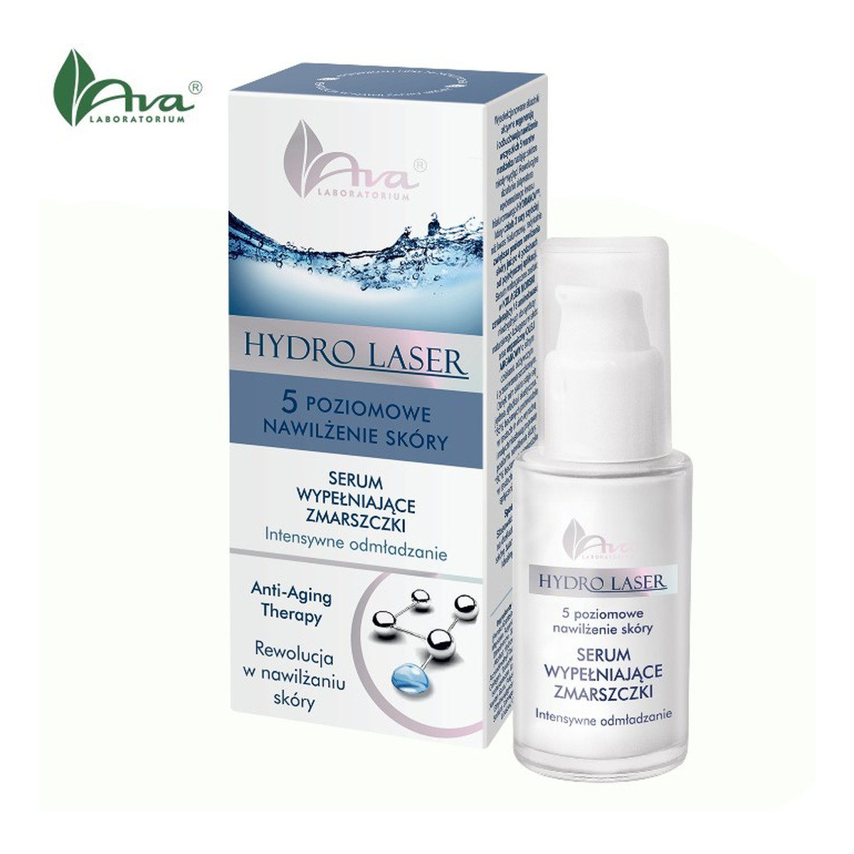 Ava Laboratorium HYDRO LASER Serum Wypełniające Zmarszczki - Do skóry dojrzałej, suchej i wrażliwej 30ml