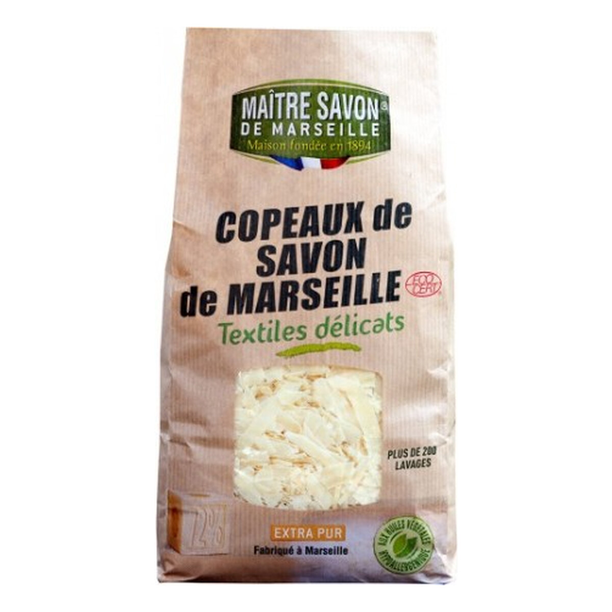 Maitre Savon Płatki mydlane z mydła marsylskiego 750g