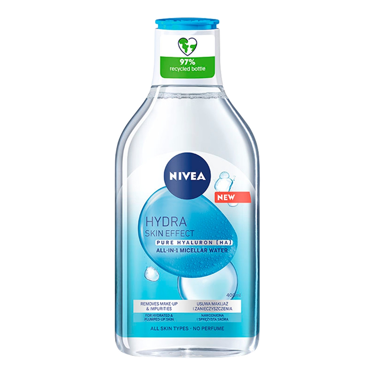 Nivea Hydra skin effect płyn micelarny do twarzy 400ml