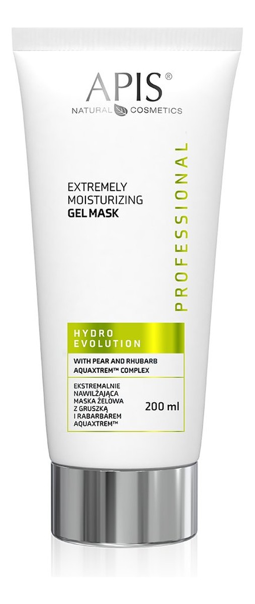 ekstremalnie nawilżająca maska żelowa z gruszką i rabarbarem AQUAXTREM™