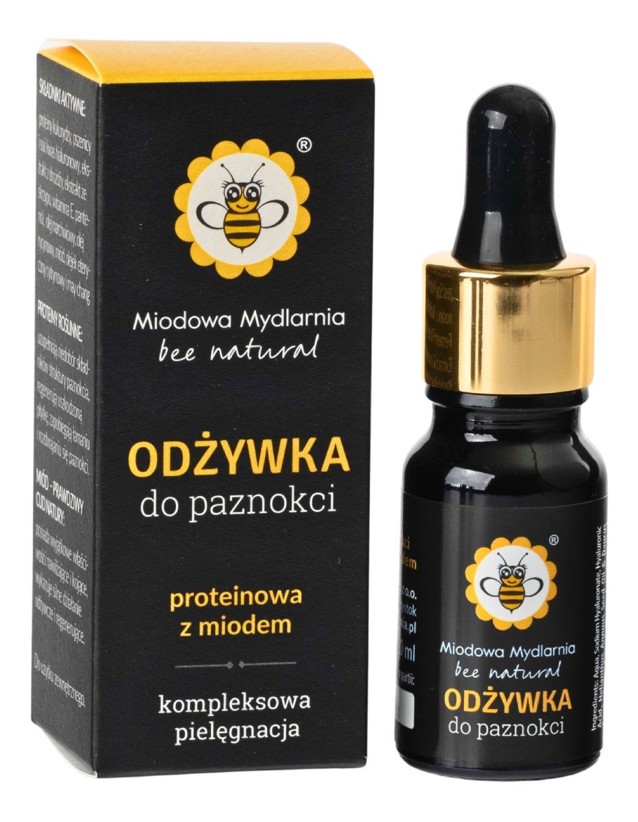 Odżywka do paznokci Proteinowa z miodem
