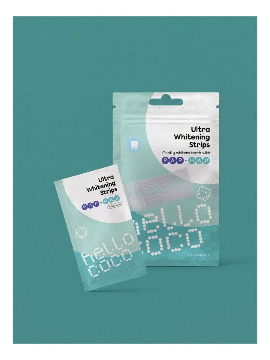 Whitening Strips Paski wybielające z PAP 10szt.