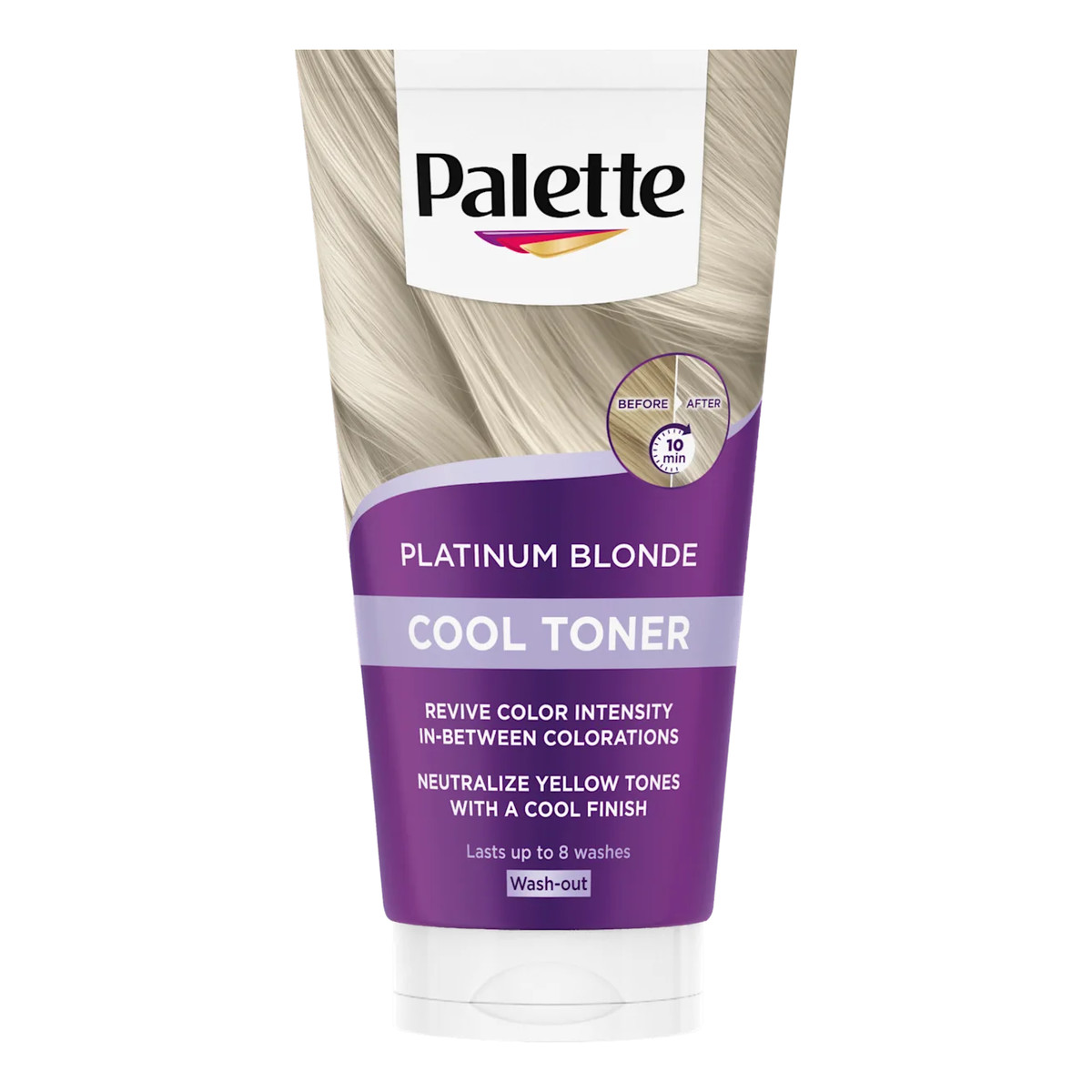 Palette Platinium Blone Toner do włosów blond platynowy efekt 150ml
