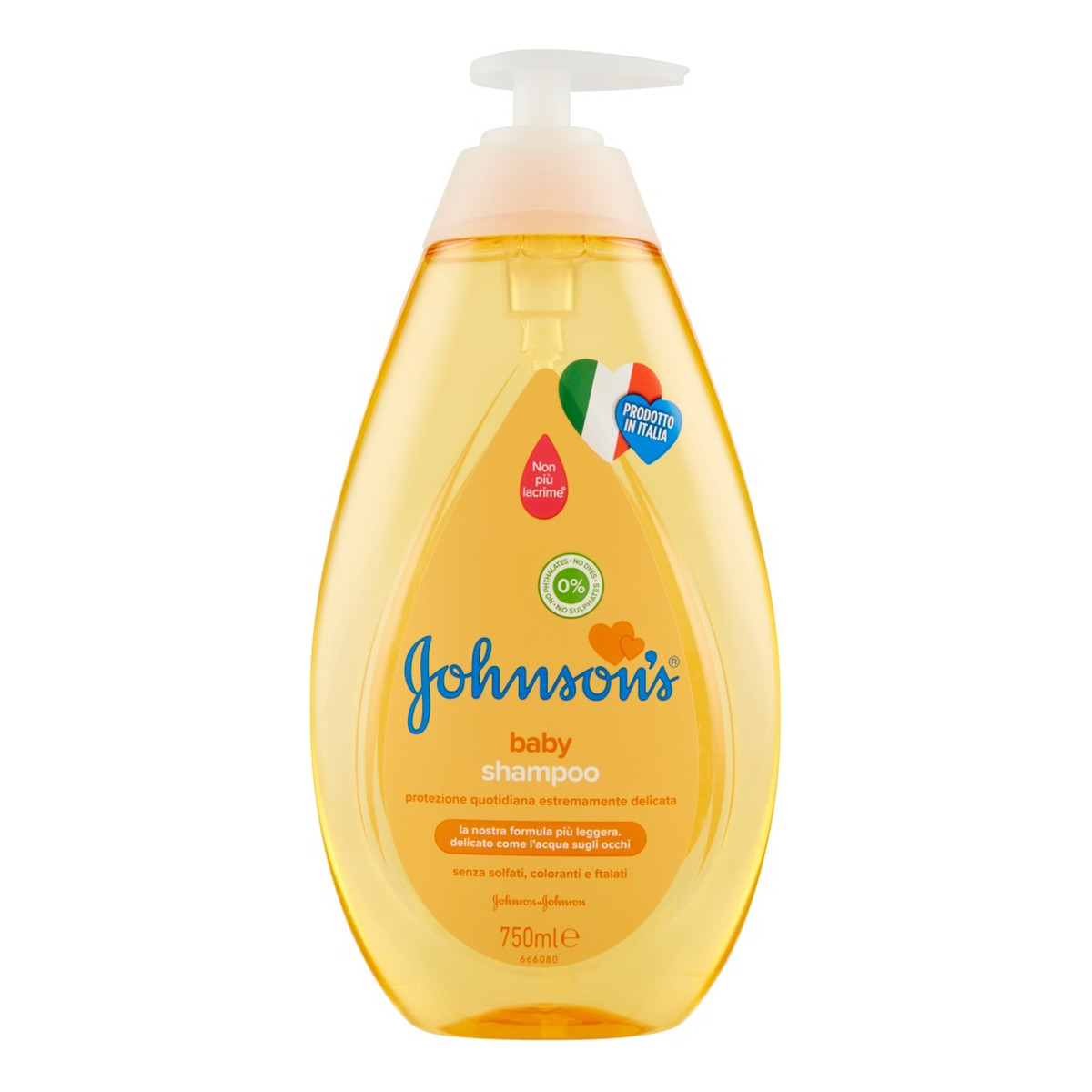 Johnson & Johnson Johnson's baby shampoo szampon do włosów dla dzieci z pompką 750ml
