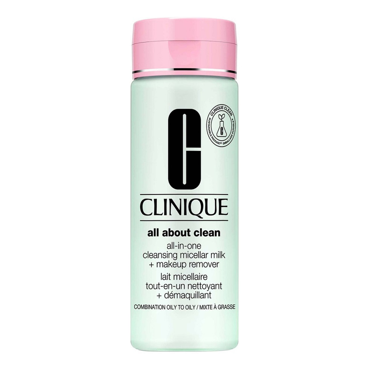 Clinique All-in-One Cleansing Micellar Milk + Makeup Remover oczyszczające Mleczko do demakijażu do cery mieszanej i tłustej 200ml