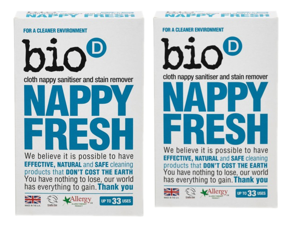 Dodatek antybakteryjny do proszku do prania pieluch 2x500g