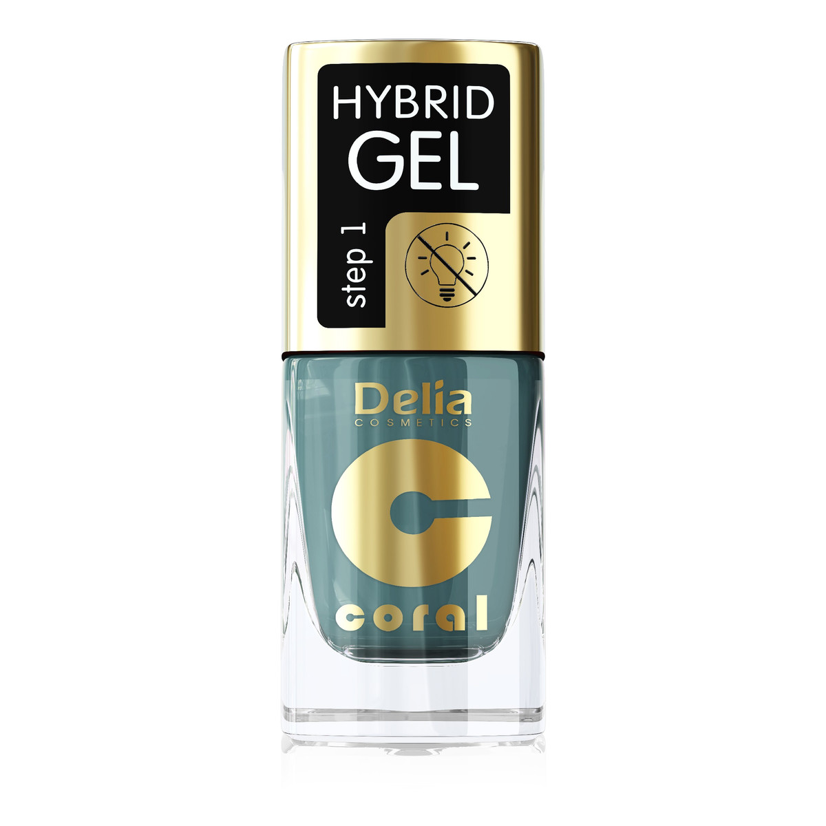 Delia Hybrid Gel Coral Lakier Do Paznokci 11ml