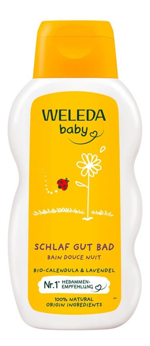 Calendula relaksujący płyn do kąpieli dla dzieci