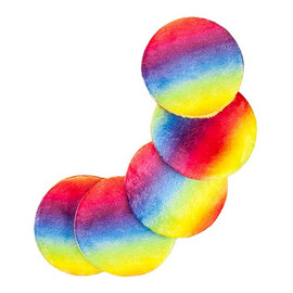 Moon pads rainbow płatki wielorazowe 5szt.