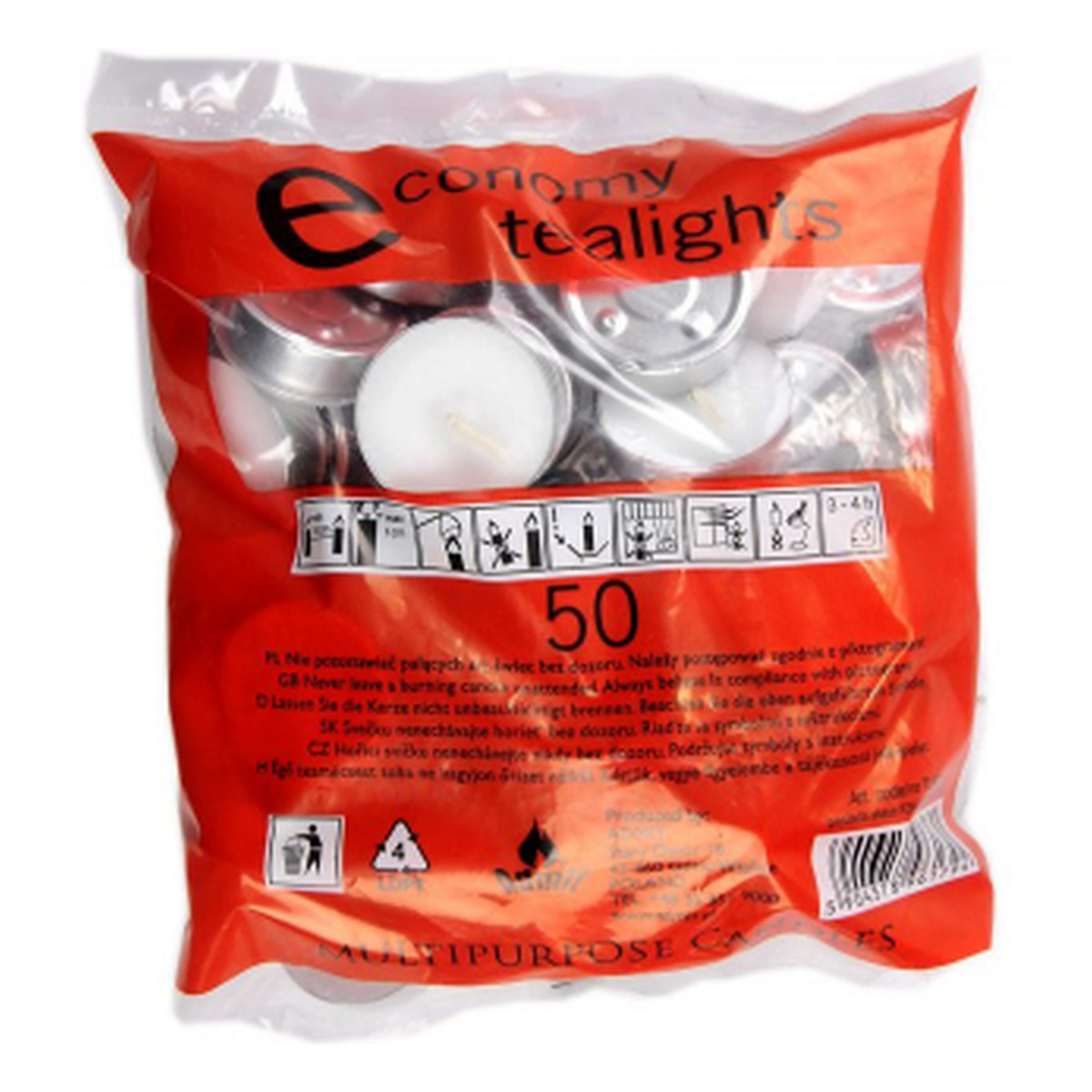 Admit Podgrzewacz Economy Tealights (50)