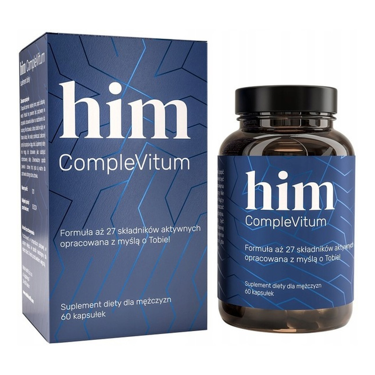 Noble Health Him complevitum suplement diety dla mężczyzn 60 kapsułek