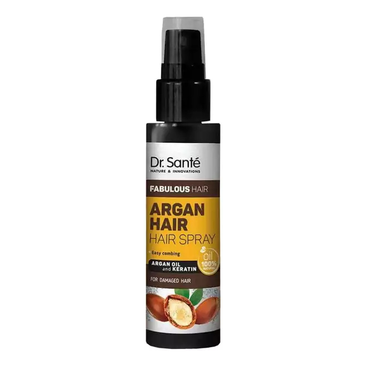 Dr. Sante Argan Hair Spray Do Włosów Ułatwiający Rozczesywanie z Olejem Arganowym i Keratyną 150ml
