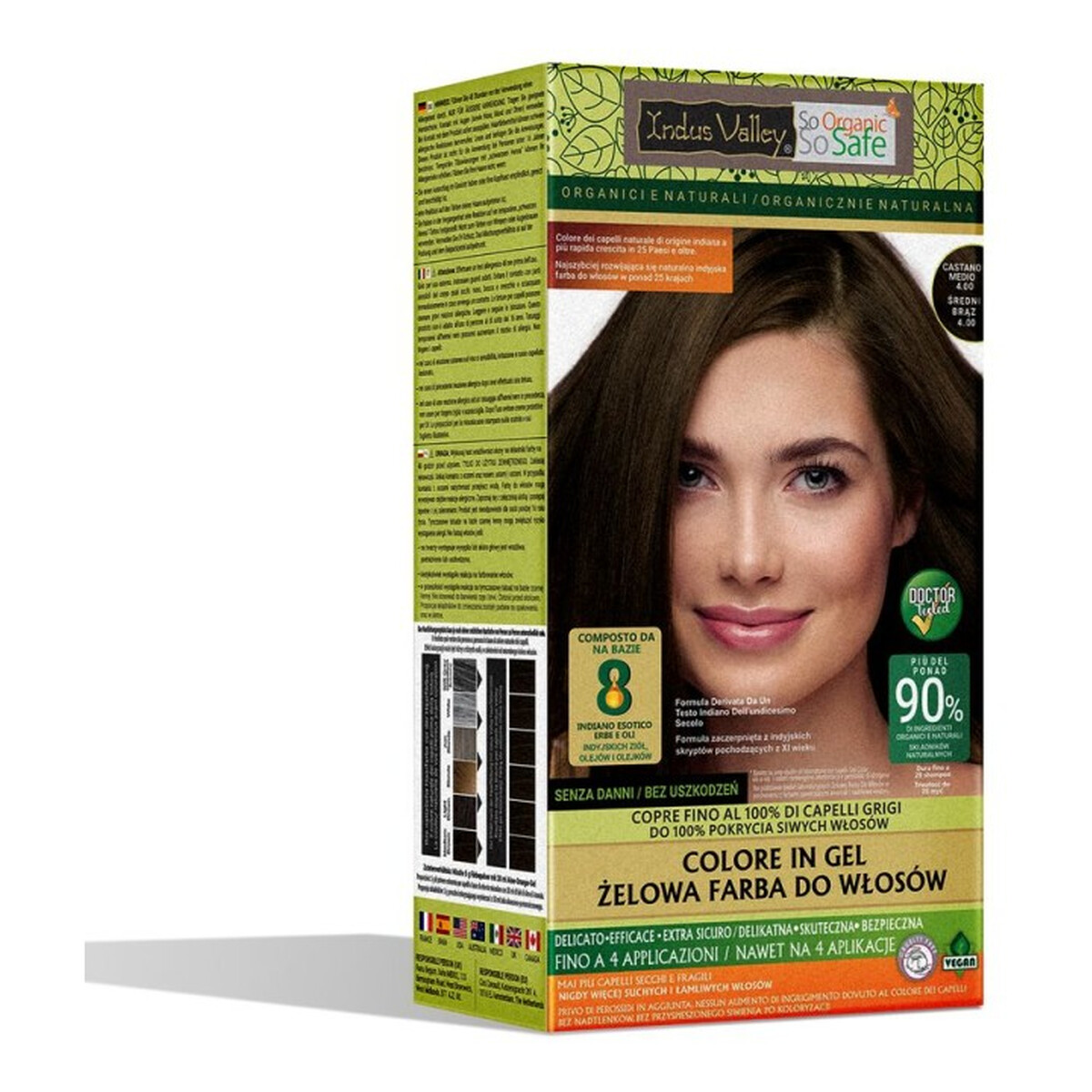 Indus Valley Gel Colour Żelowa farba do włosów