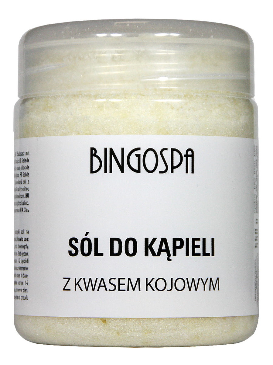 Sól do kąpieli z kwasem kojowym