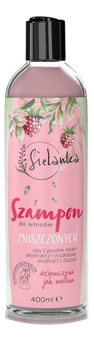 Szampon do włosów zniszczonych - Dziewczyna jak Malina