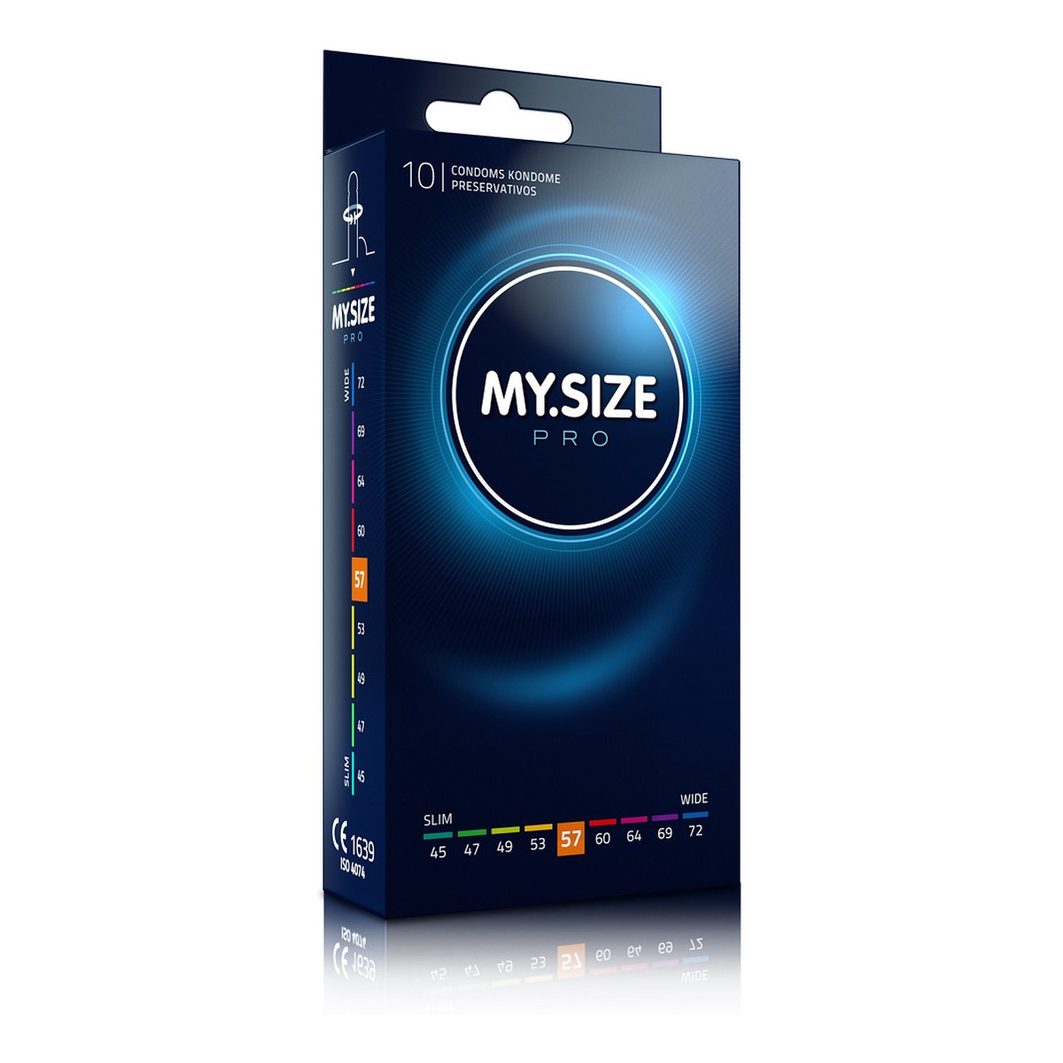 My.Size Pro Condoms prezerwatywy 57mm 10szt