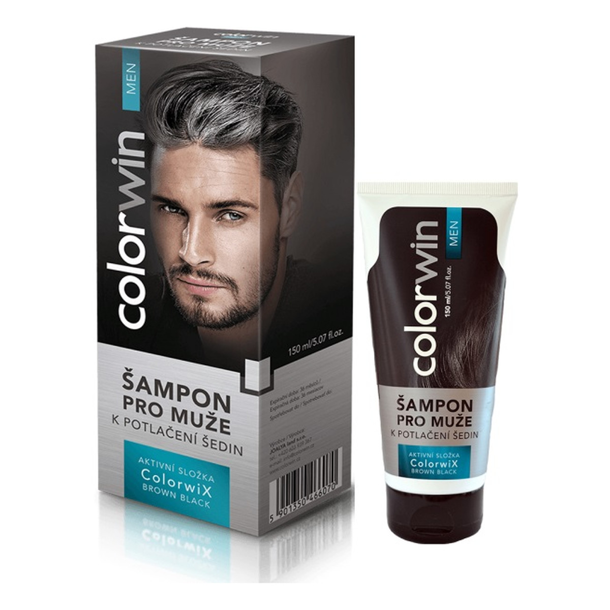Colorwin Szampon redukujący siwiznę dla mężczyzn 150ml