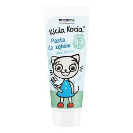 Mother & Baby Natural Care Kicia Kocia pasta do zębów bez fluoru 0-3 Lata Mięta