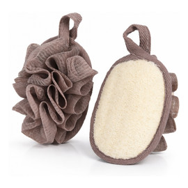 Dwustronna gąbka do mycia ciała na mokro gb20