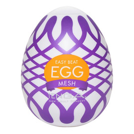 Easy beat egg mesh jednorazowy masturbator w kształcie jajka