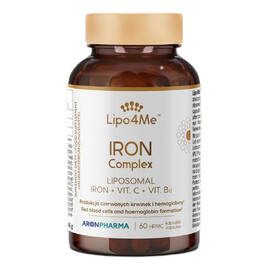 Żelazo w kapsułkach suplement diety 60 kapsułek