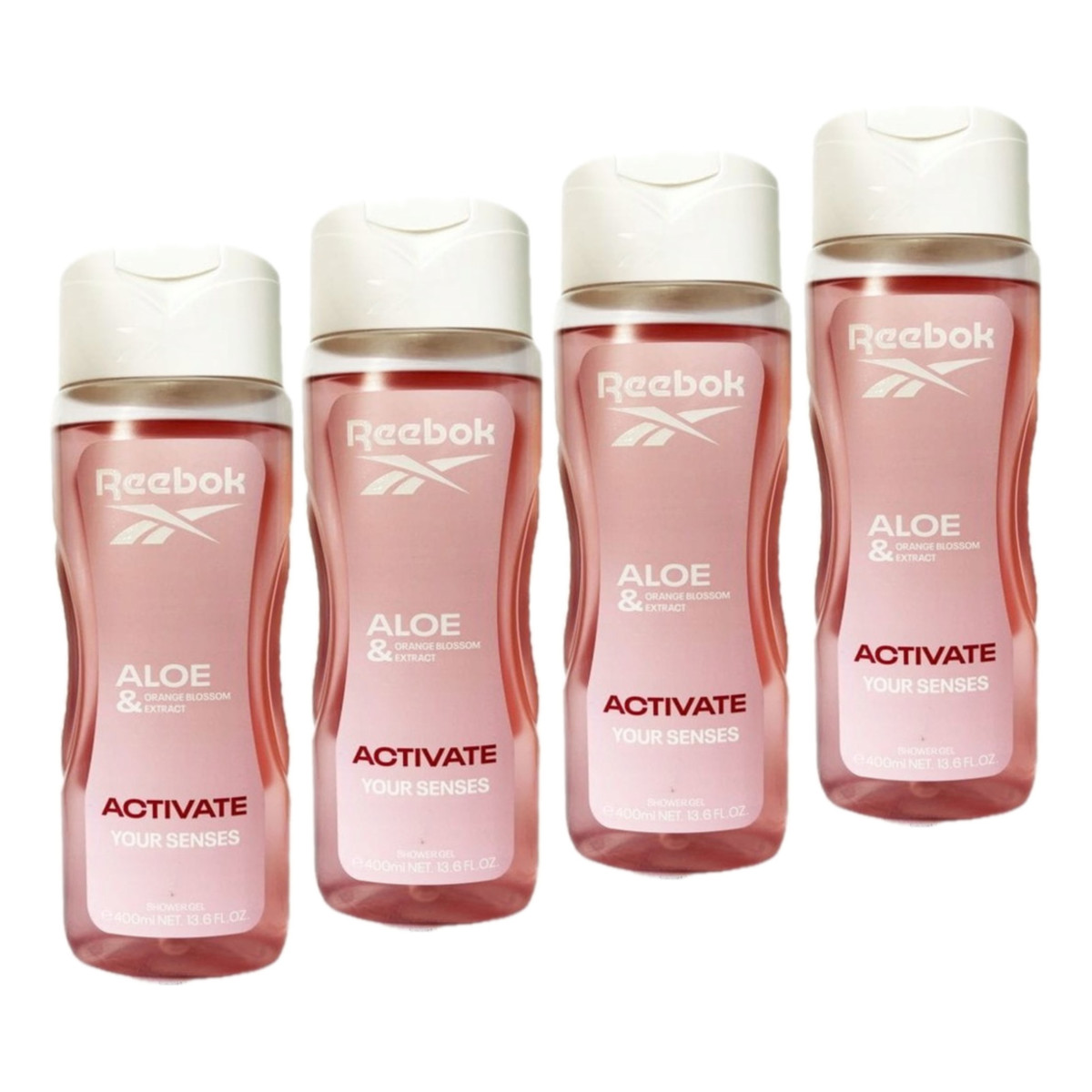 Reebok Activate Żel pod prysznic dla kobiet 4x400ml