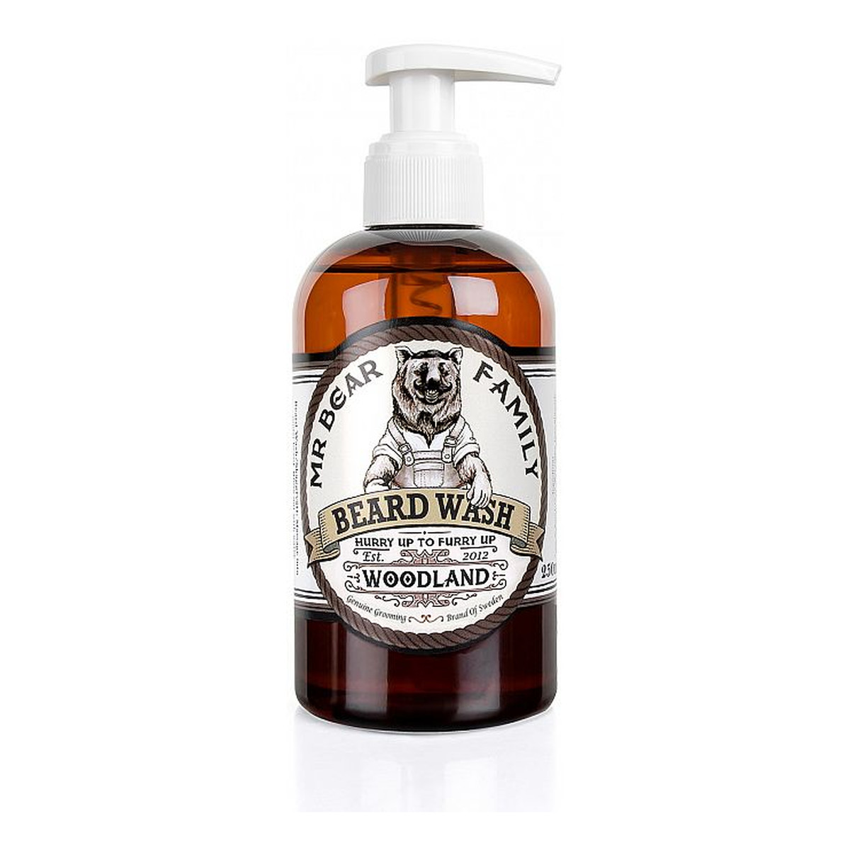 Mr. Bear Family Beard Wash Płyn do mycia brody Woodland 250ml