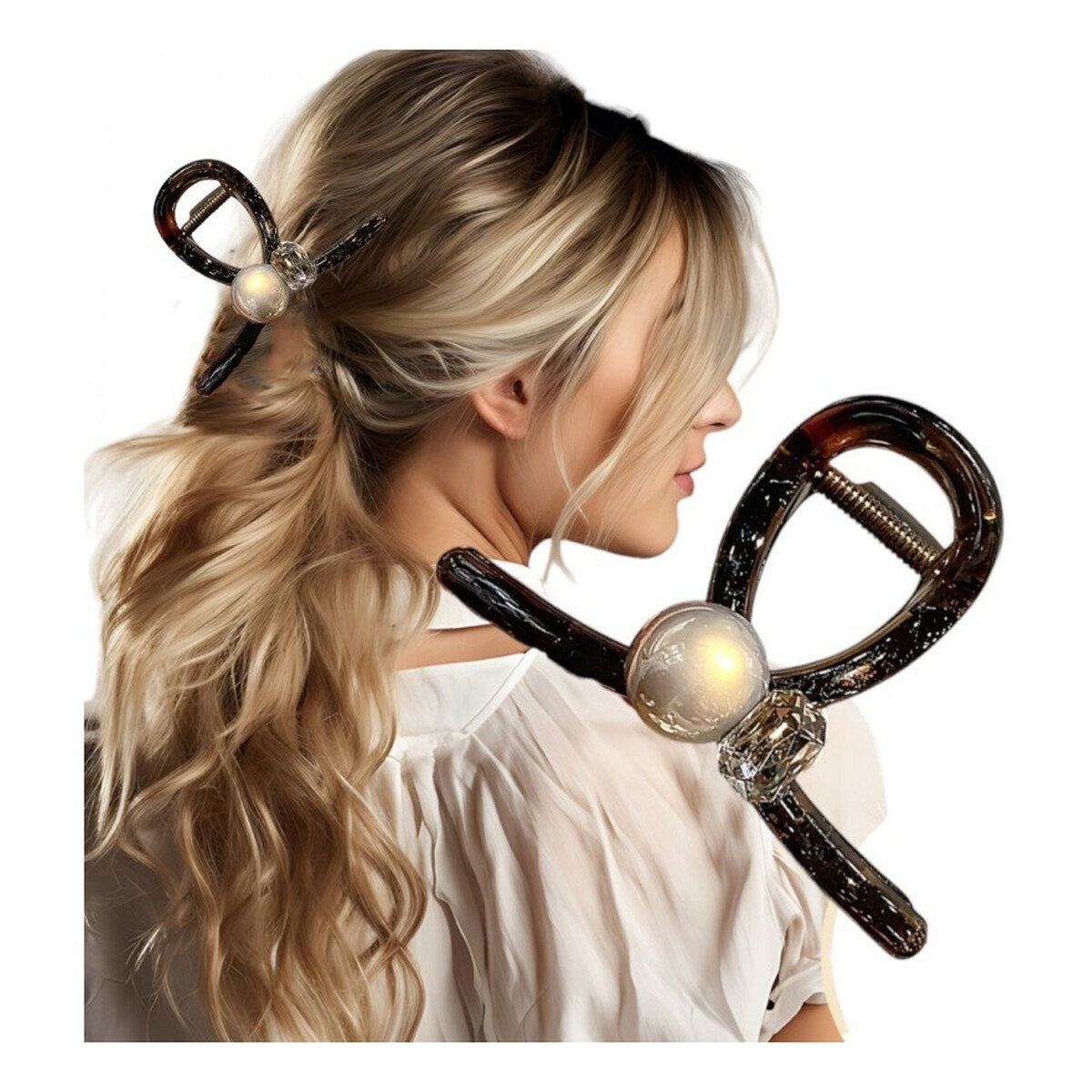 Ecarla Spinka klamra do włosów 18g