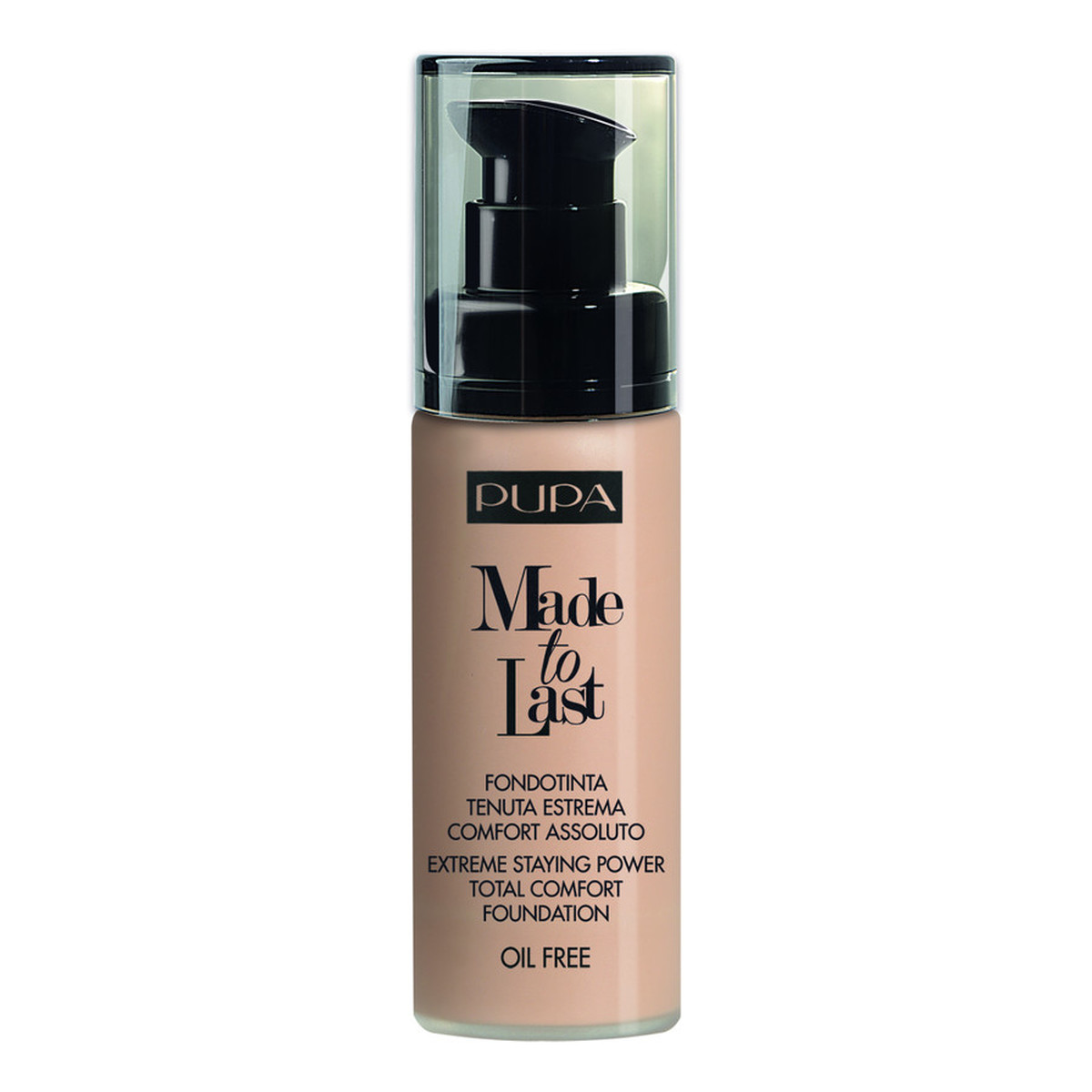 Pupa Milano Made To Last Total Comfort Foundation SPF10 Długotrwały podkład matujący 30ml
