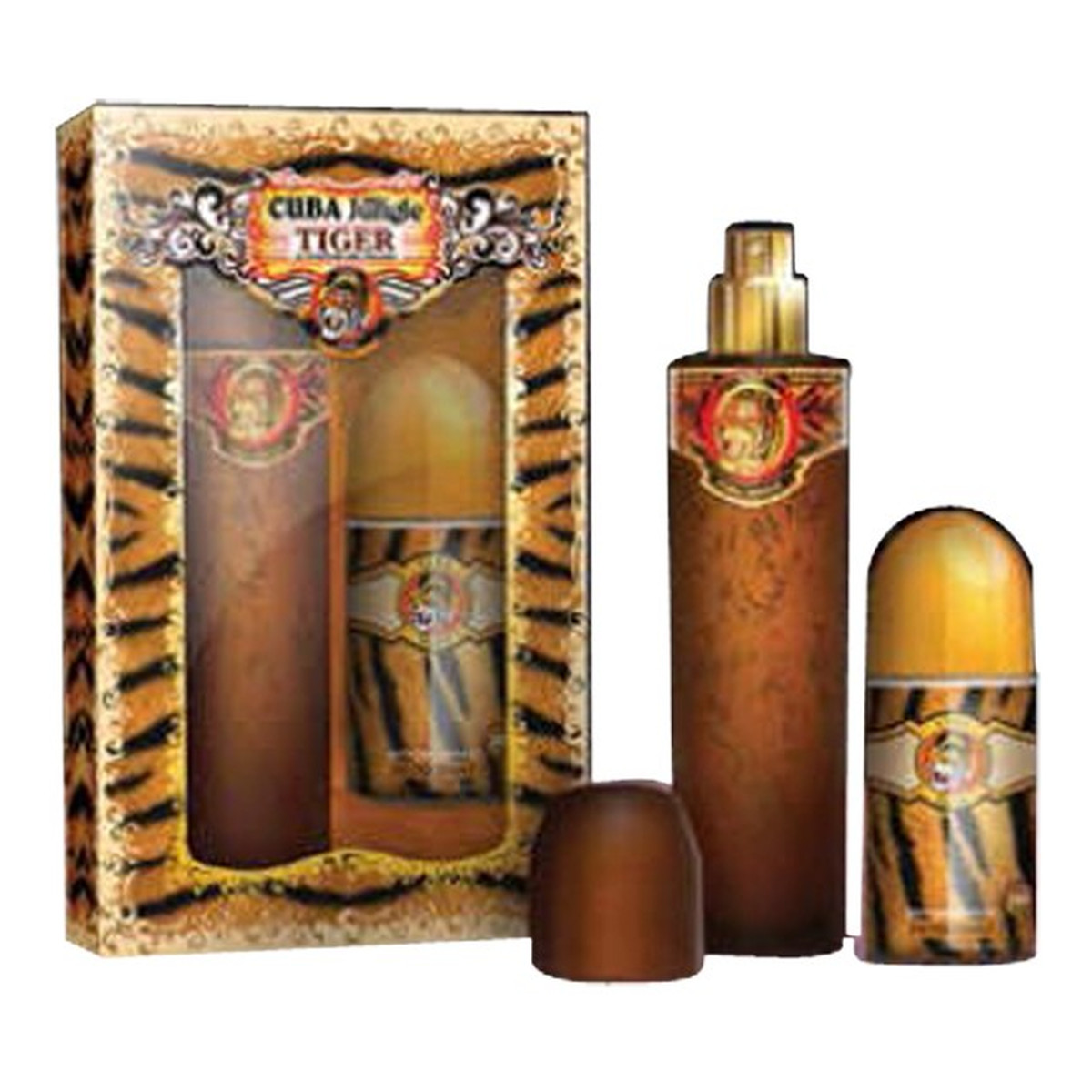 Cuba Jungle Tiger woda perfumowana 100ml + Deodorant 50ml