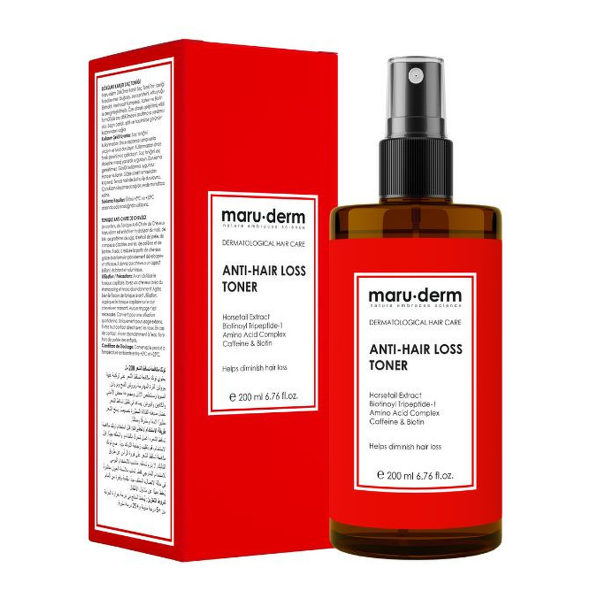 Maru-Derm Tonik do włosów przeciw wypadaniu włosów 200ml