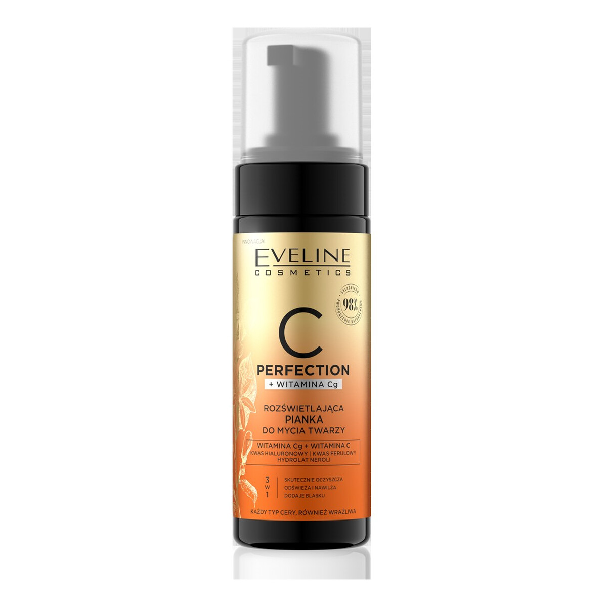 Eveline C PERFECTION Pianka do mycia twarzy 150ml