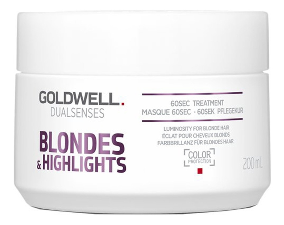Blondes & Highlights 60S Treatment Regenerująca Maseczka Do Włosów Blond