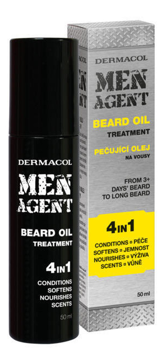 Beard oil treatment 4in1 olejek pielęgnacyjny do brody