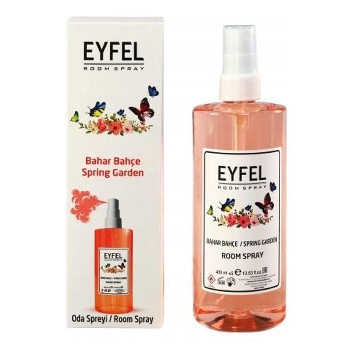 Eyfel Odświeżacz powietrza w sprayu Spring Garden 400ml