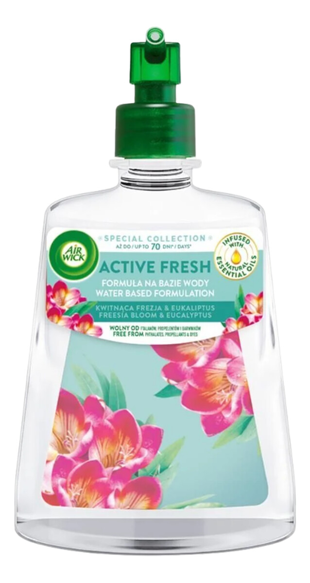 odświeżacz wkład Kwitnąca Frezja & Eukaliptus