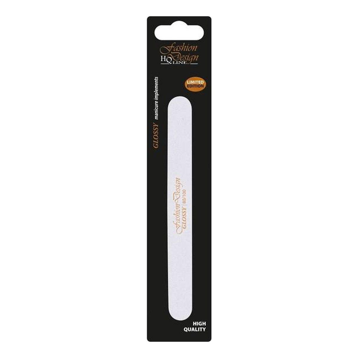 Top Choice Glossy pilnik do paznokci prosty o gradacji 100/180 78231