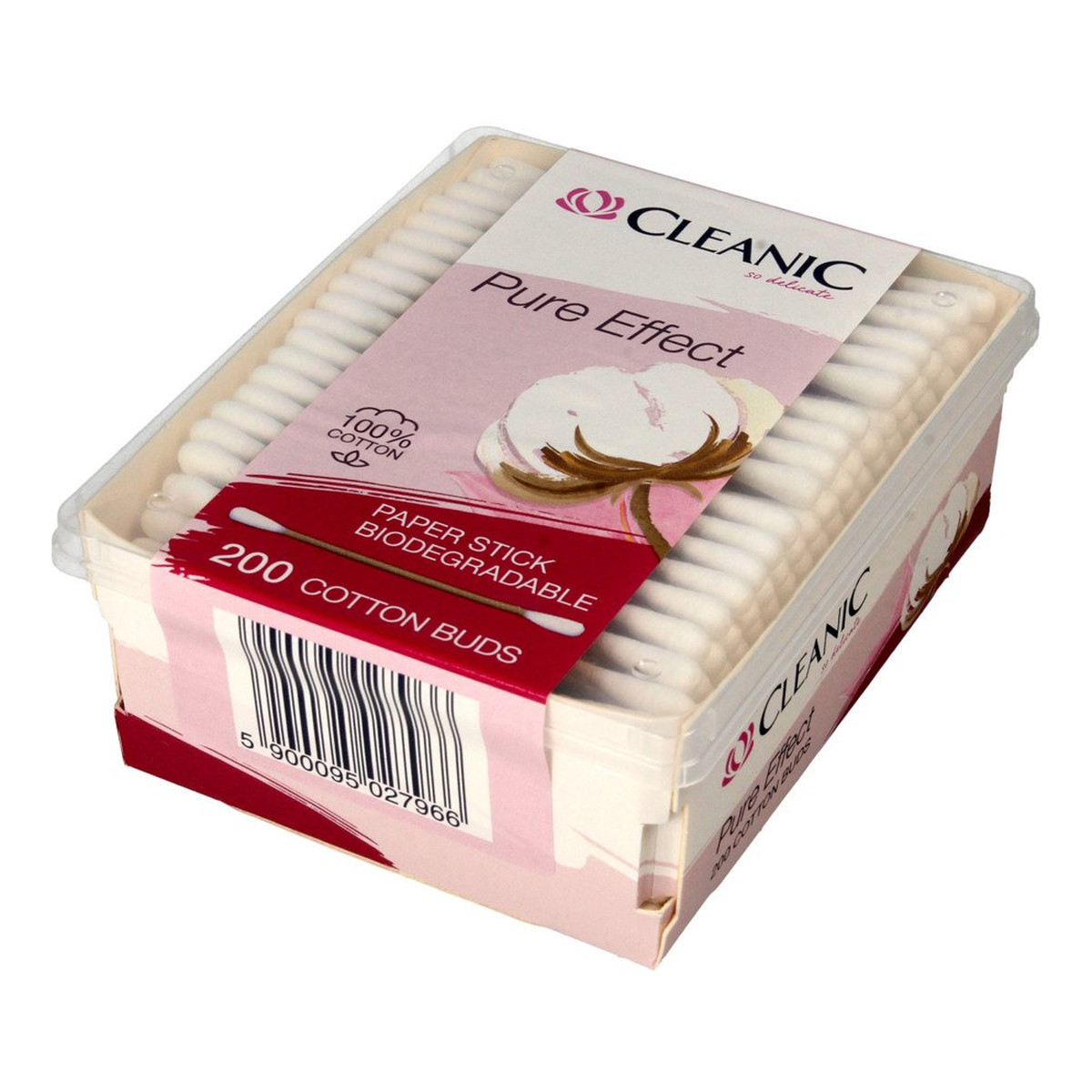 Cleanic Pure Effect Patyczki higieniczne 1op.-200szt