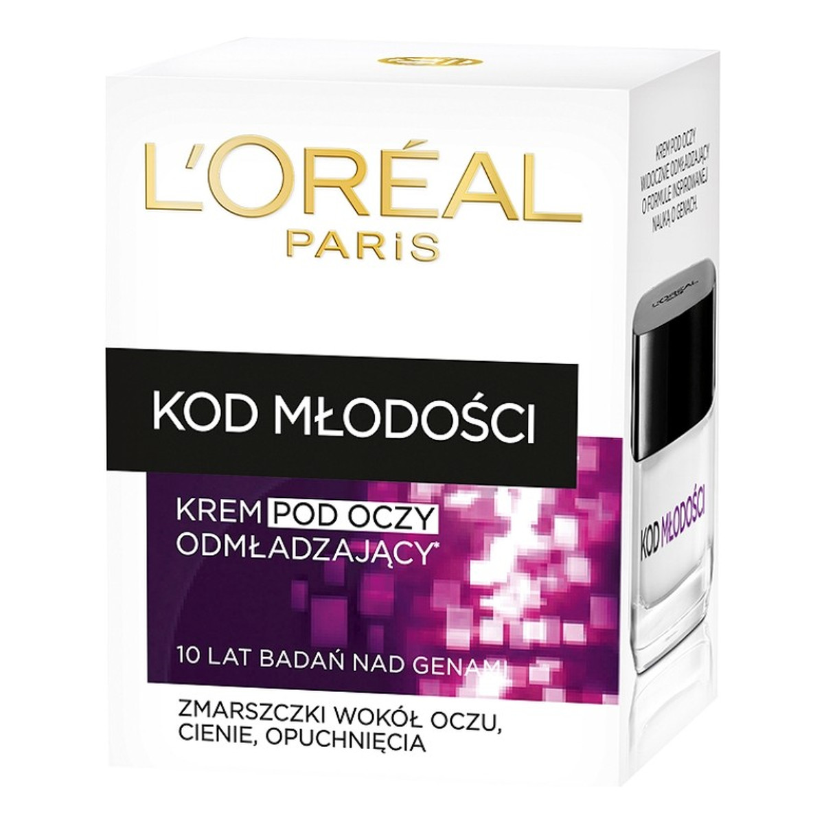 Loreal Kod Młodości Krem Odmładzający Pod Oczy 15ml