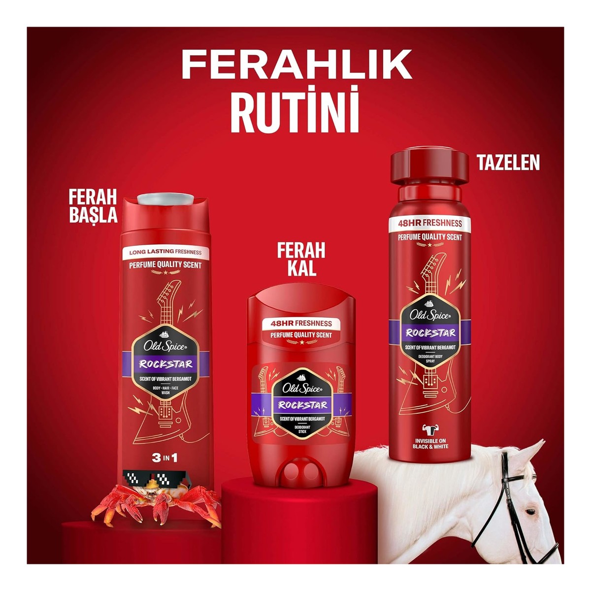 Old Spice Rockstar Dezodorant w sprayu dla mężczyzn 150ml