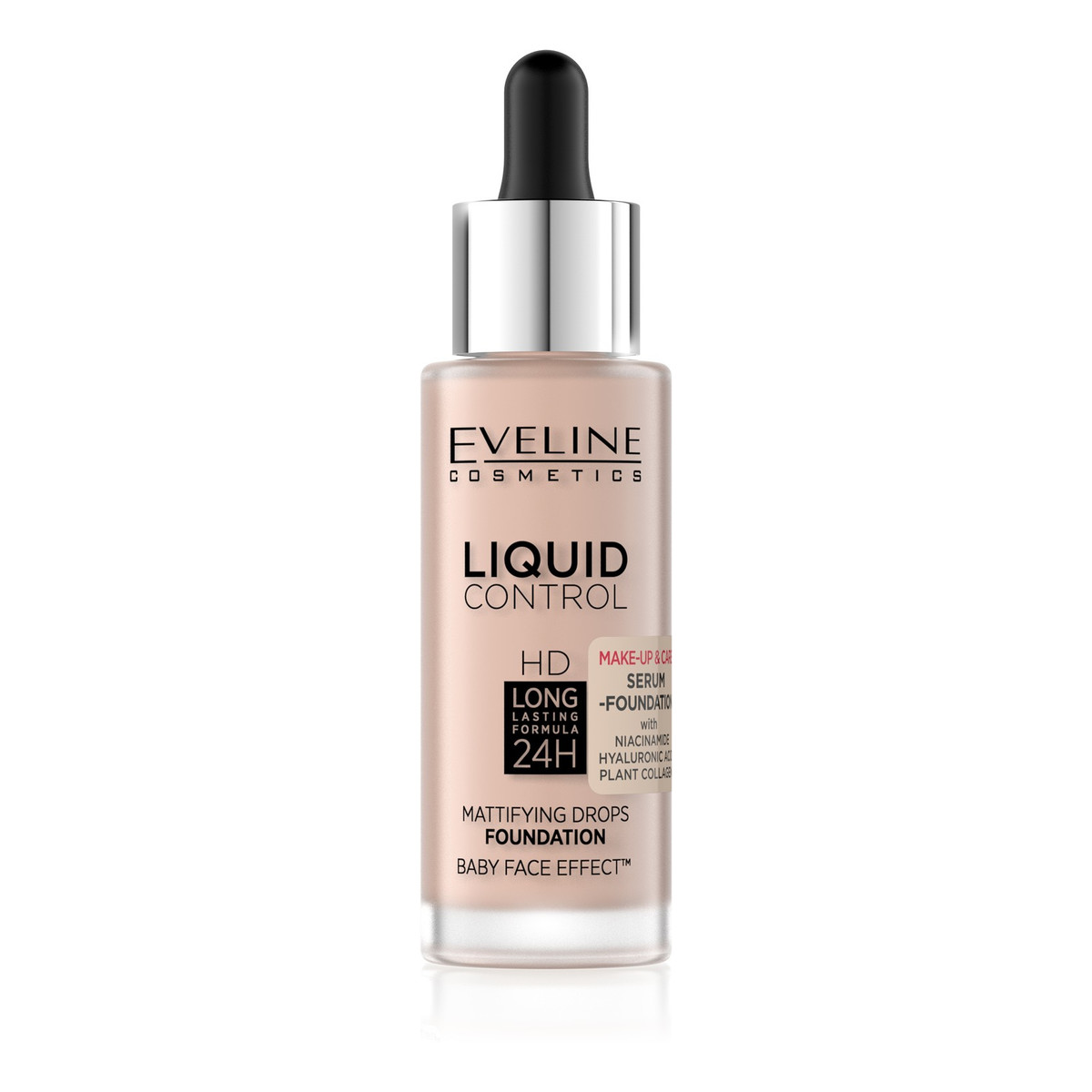 Eveline Liquid Control HD PODKŁAD DO TWARZY DŁUGOTRWAŁY 32ml