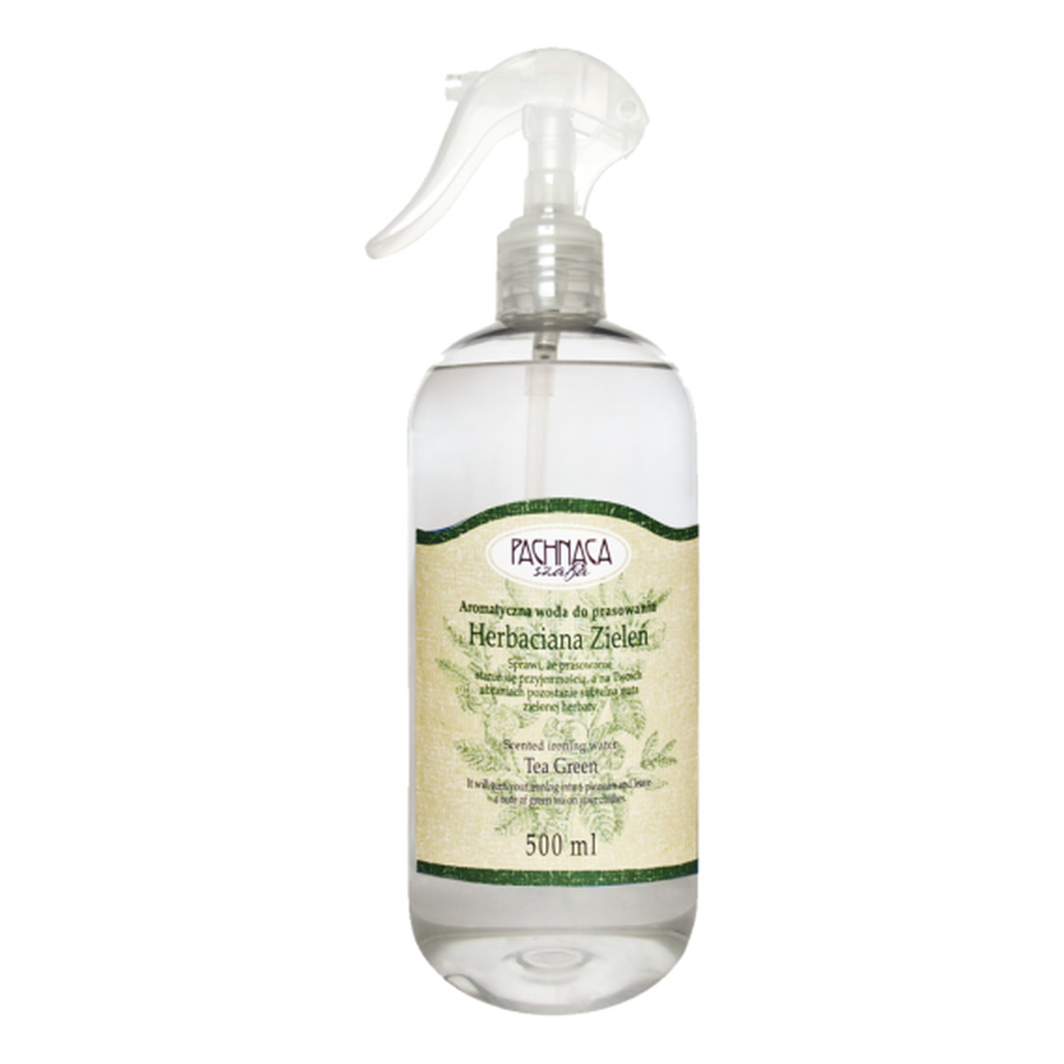Pachnąca Szafa Herbaciana Zieleń Aromatyzowana Woda Do Prasowania 500ml