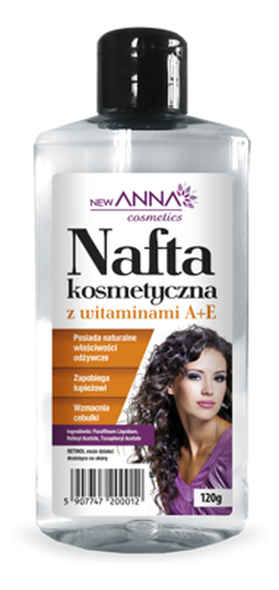 Nafta Kosmetyczna z Witaminami A i E