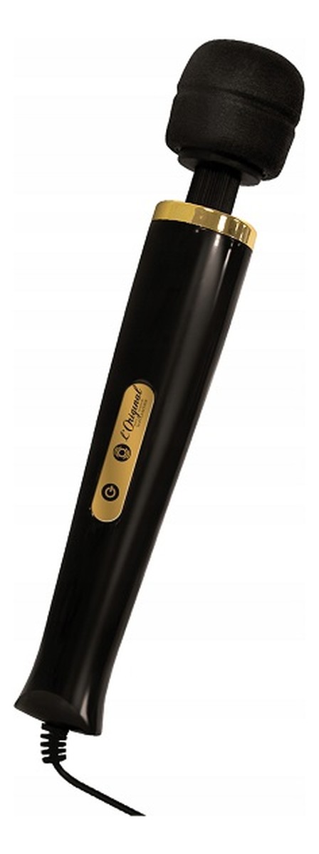 Body wand original masażer do ciała i miejsc intymnych 10 poziomów wibracji black